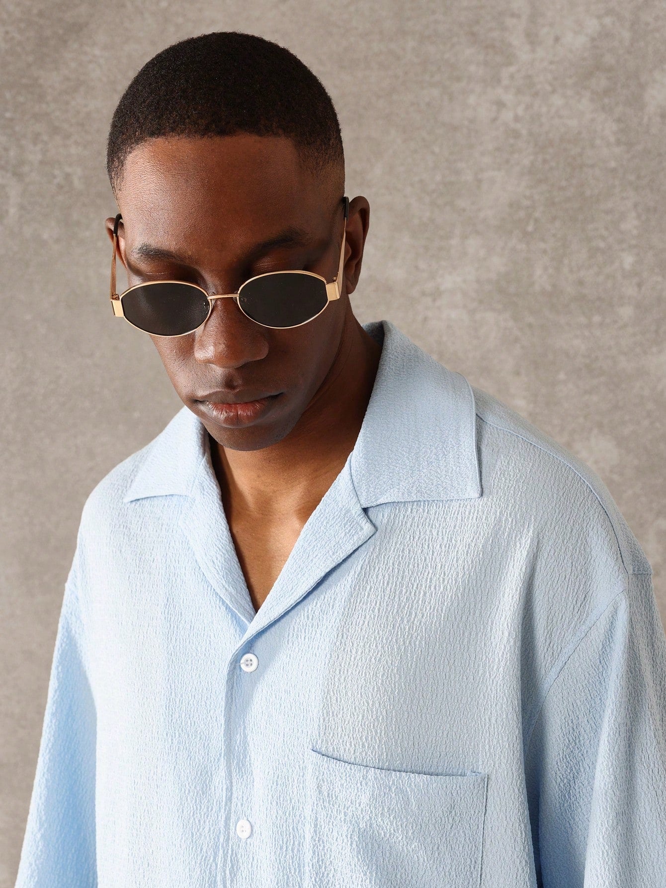 Camisa SUMWON X Nawaf Blue