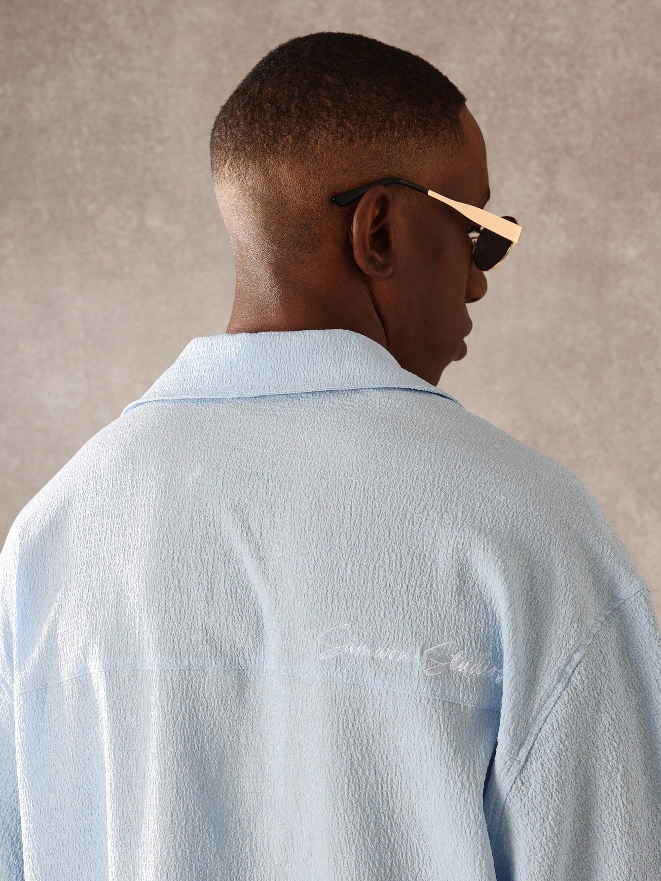 Camisa SUMWON X Nawaf Blue